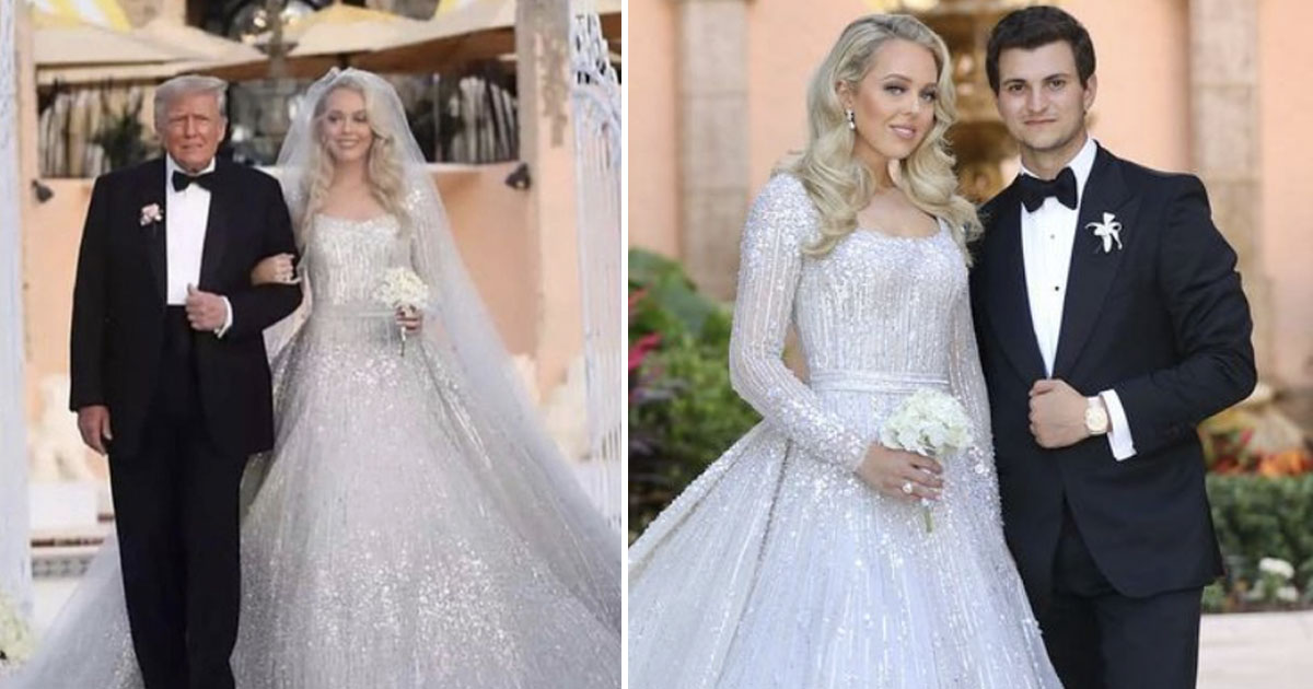 Tiffany Trump’s wedding to Michael Boulos at Mar-a-Lago was a beautiful occasion