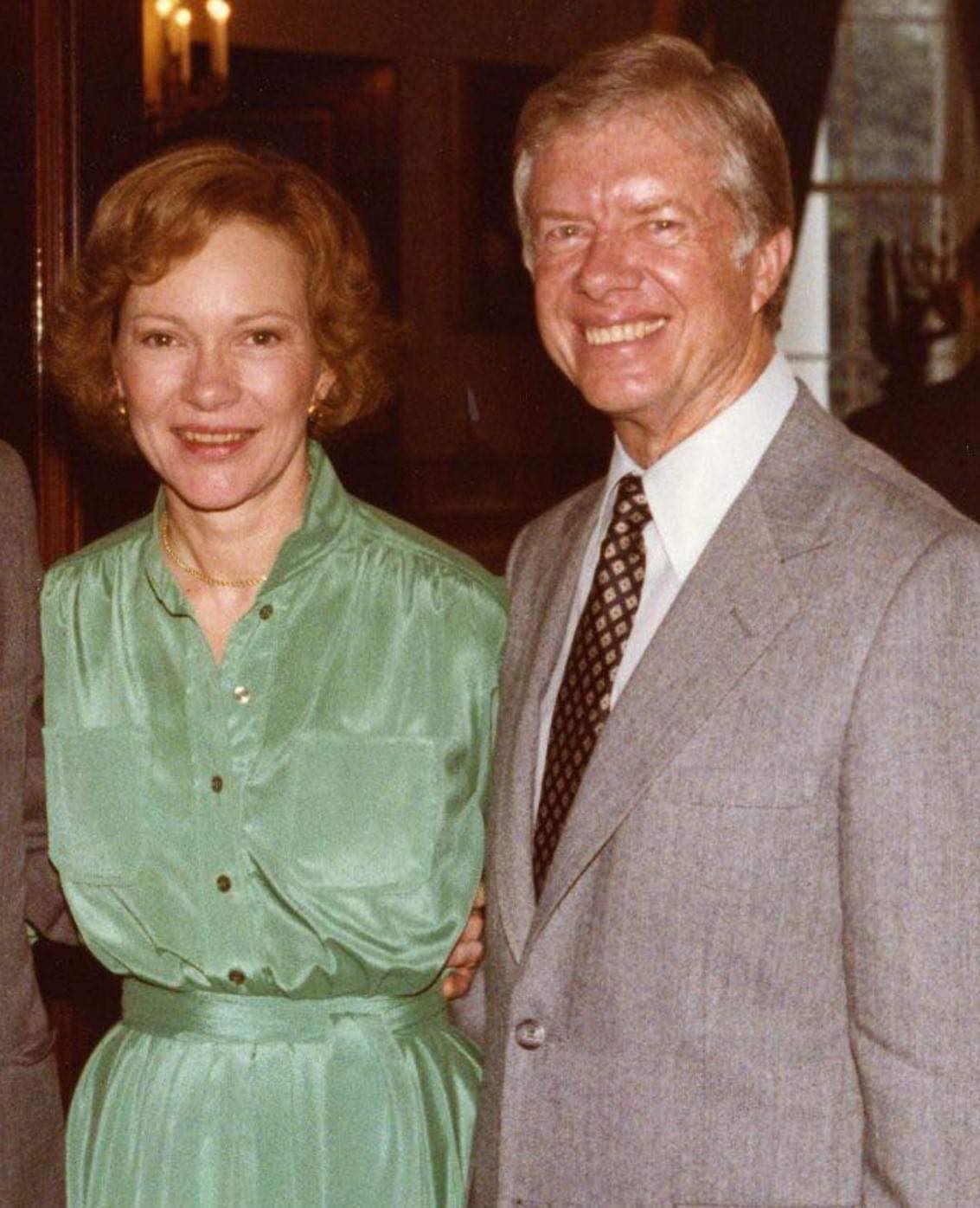 During the 1940s, Rosalynn and Jimmy Carter kept their relationship a sweet secret