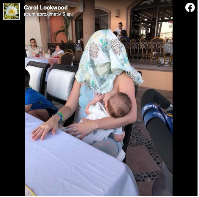 Texas mom breastfeeds newborn son at a restaurant, then stranger asks her to cover up