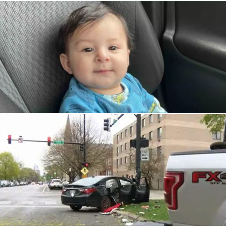 6 month old boy killed, 3 injured when stolen car crashes into pick up – rest in peace