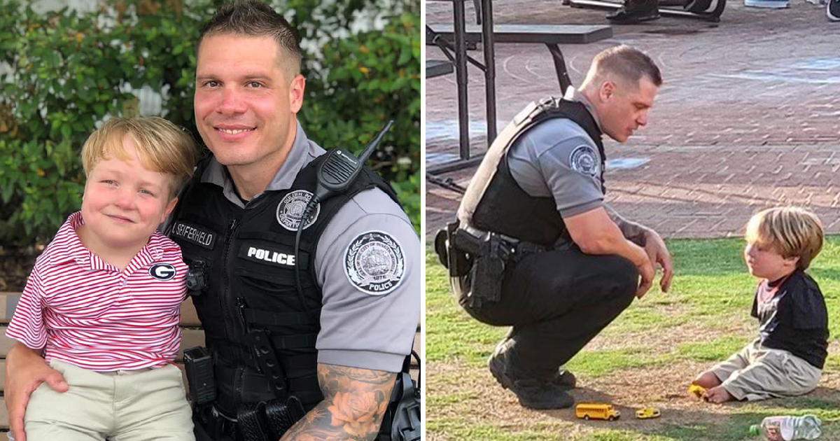 Officer becomes mentor for 6-year-old without arms who dreams of becoming a detective