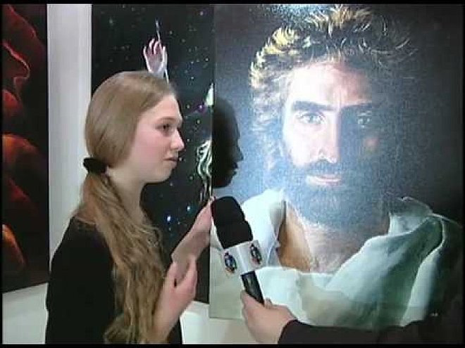 Child artist Akiane Kramarik said she saw Jesus’ ‘true’ face in her dreams and decided to paint it on canvas- She believes God gave her talent