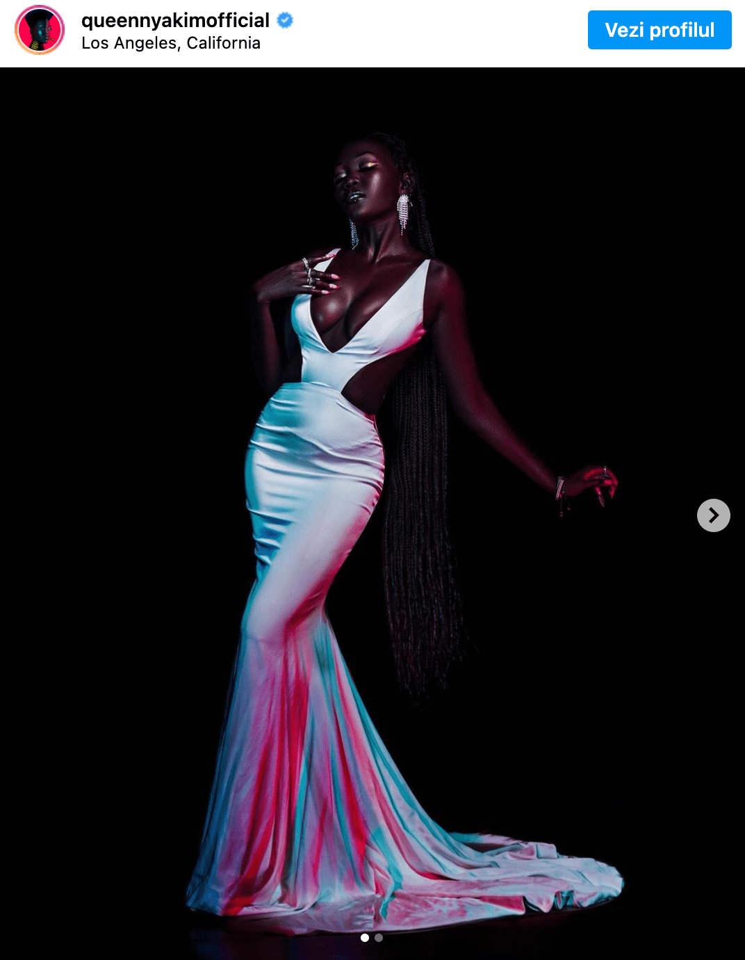 Meet Nyakim Gatwech, the Sudanese Model known as the “Queen of Dark”