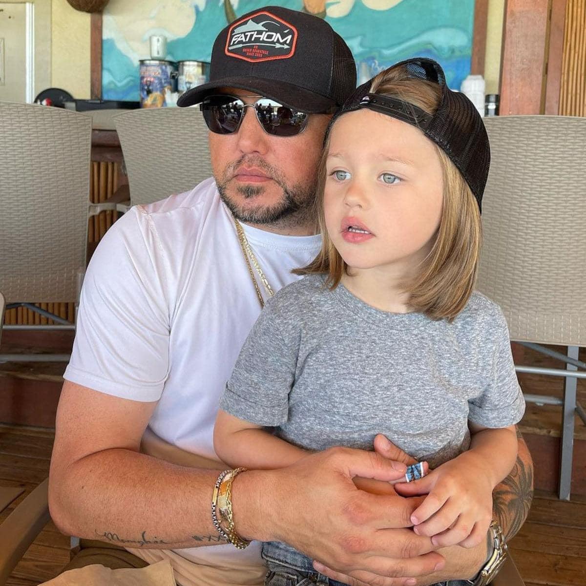 After bringing his son to the ER, Jason Aldean posts a health update.