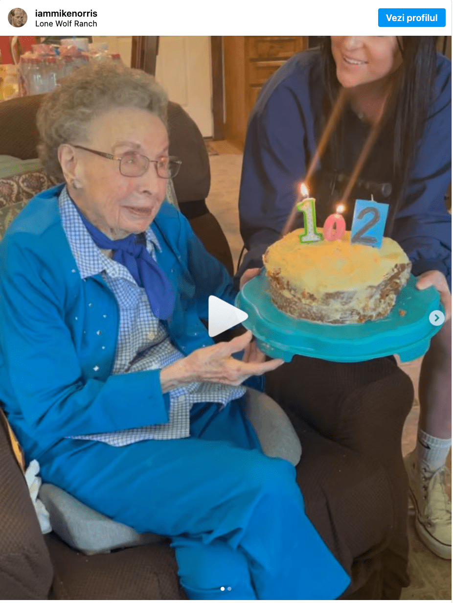 Chuck Norris honors mom as she turns 102 – she worked nights to get her 3 sons out of poverty