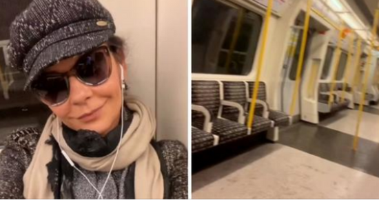 Hollywood Star Worth 150 Million Looks Unrecognisable As She Rides The Tube