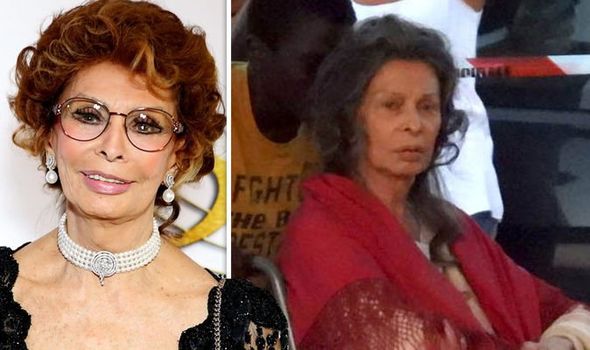 Sophia Loren is unrecognizable for her new movie