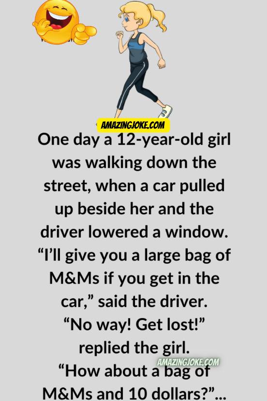 A 12-Year-Old Ggirl Was Walking