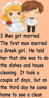 Funny Joke – Three Brides And Three Grooms