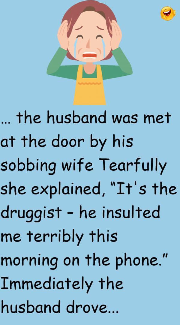 His Wife Was Upset, The Chemist Explained Why