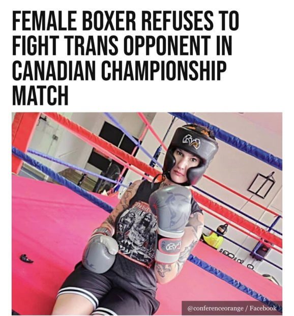 Female Boxer Withdraws from Championship Fight Against Transgender Boxer