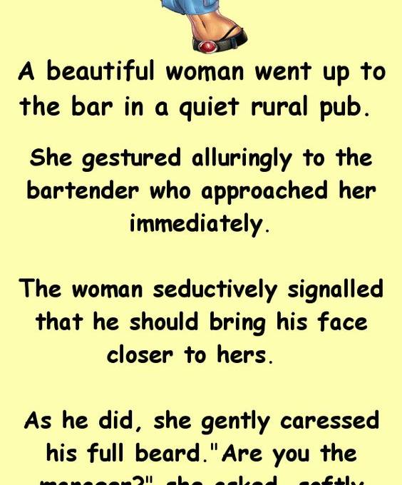 The Seductive Woman in the Pub