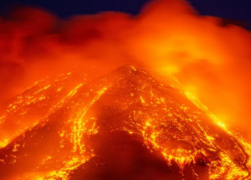 Mount Etna: Witness the Spectacular Night Show