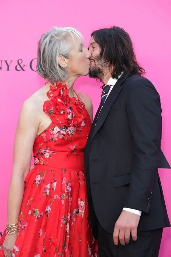 Keanu Reeves and his partner Alexandra Grant