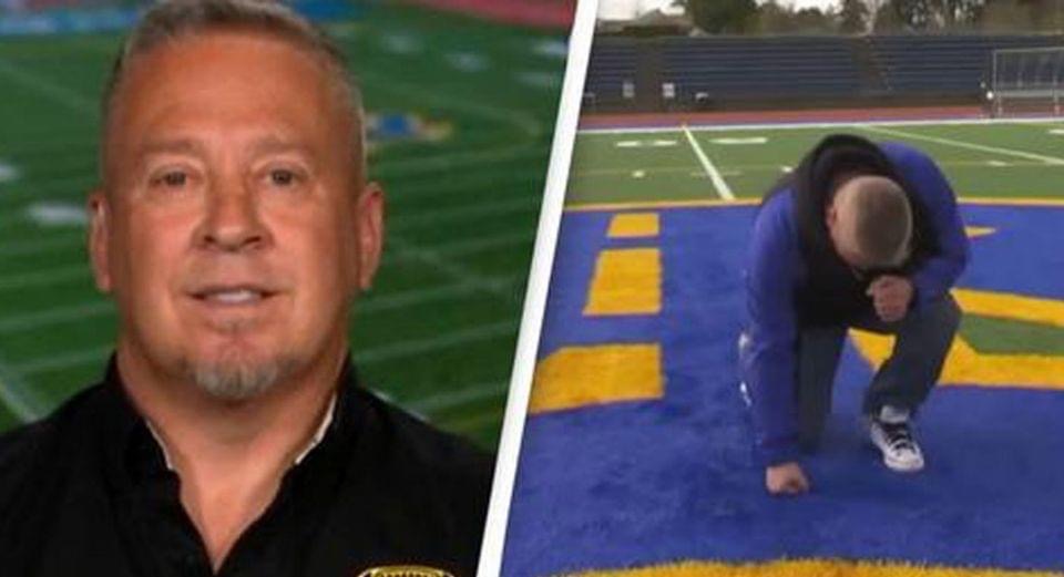 High School Coach Who Was Fired For Praying With Players Wins $1.7 Million Settlement