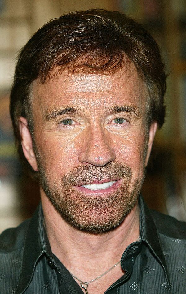 Chuck Norris and Gena O'Kelley