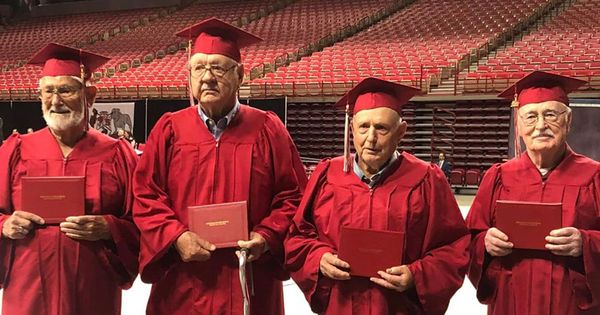 Four Veterans Honored with Long-Awaited Diplomas