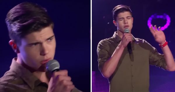 A 16-Year-Old wows the judges with an Elvis classic