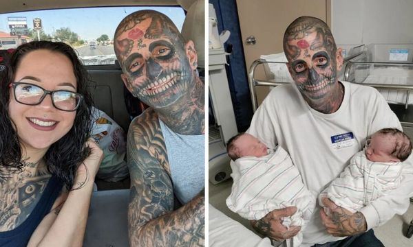 The Dad with 240 Tattoos Breaks Stereotypes: A Story of Love and Acceptance