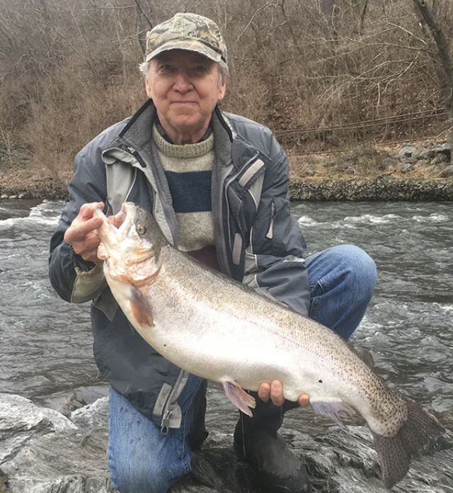 Maryland Fisherman Sets New State Record with Massive Rainbow Trout Catch