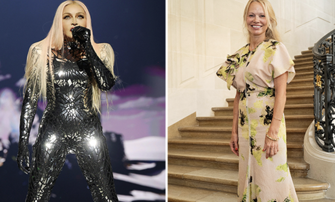 Madonna Brings Out Pamela Anderson as Surprise Judge at Celebration Tour