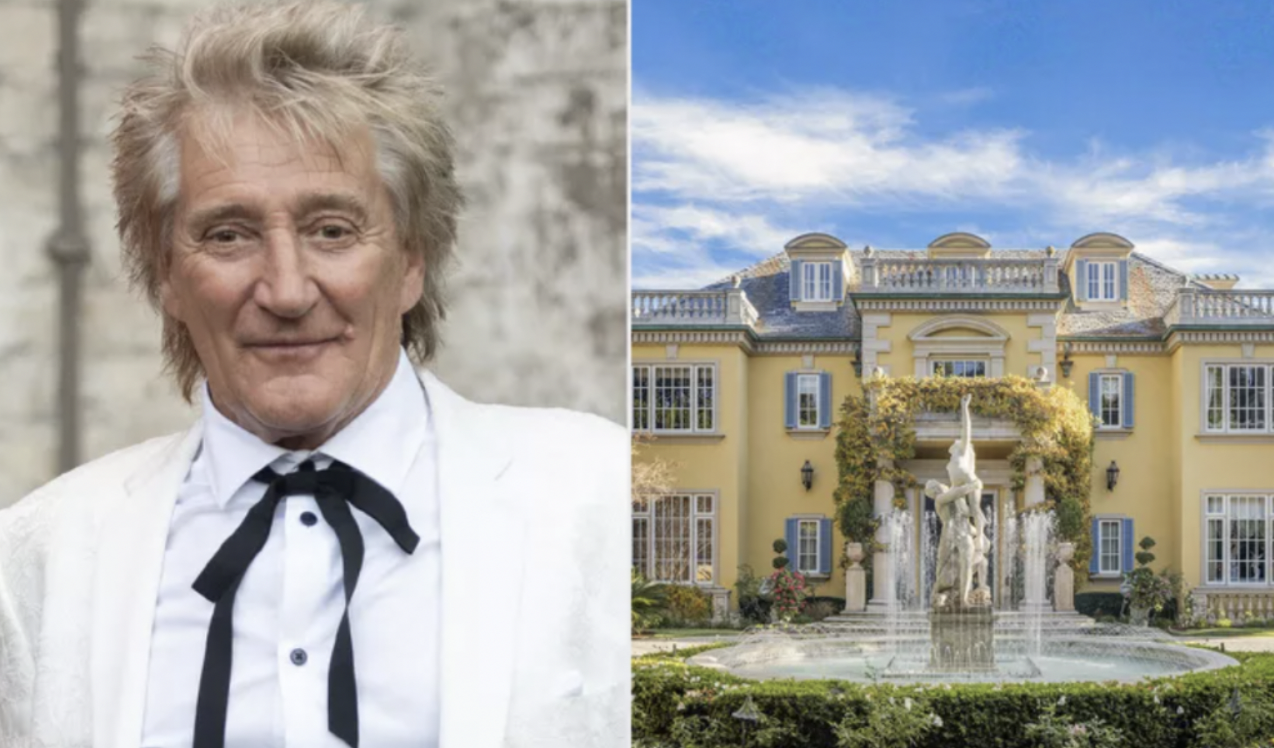 Rod Stewart’s Beverly Hills Mansion Gets a Price Cut