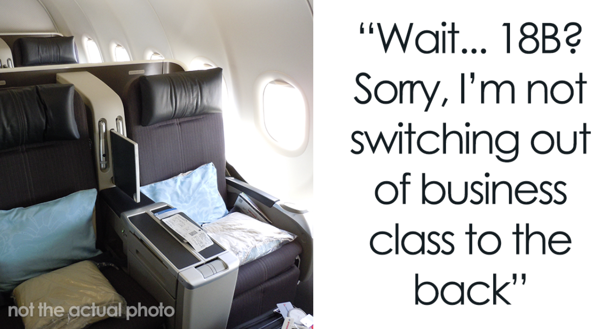 “Are You Kidding Me?”: Man Refuses To Give Up Business Class Seat Over Entitled Woman’s Demands